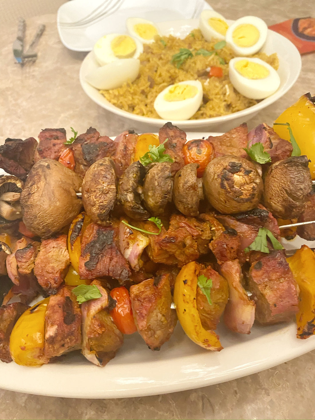 Grilled Beef Kebabs
