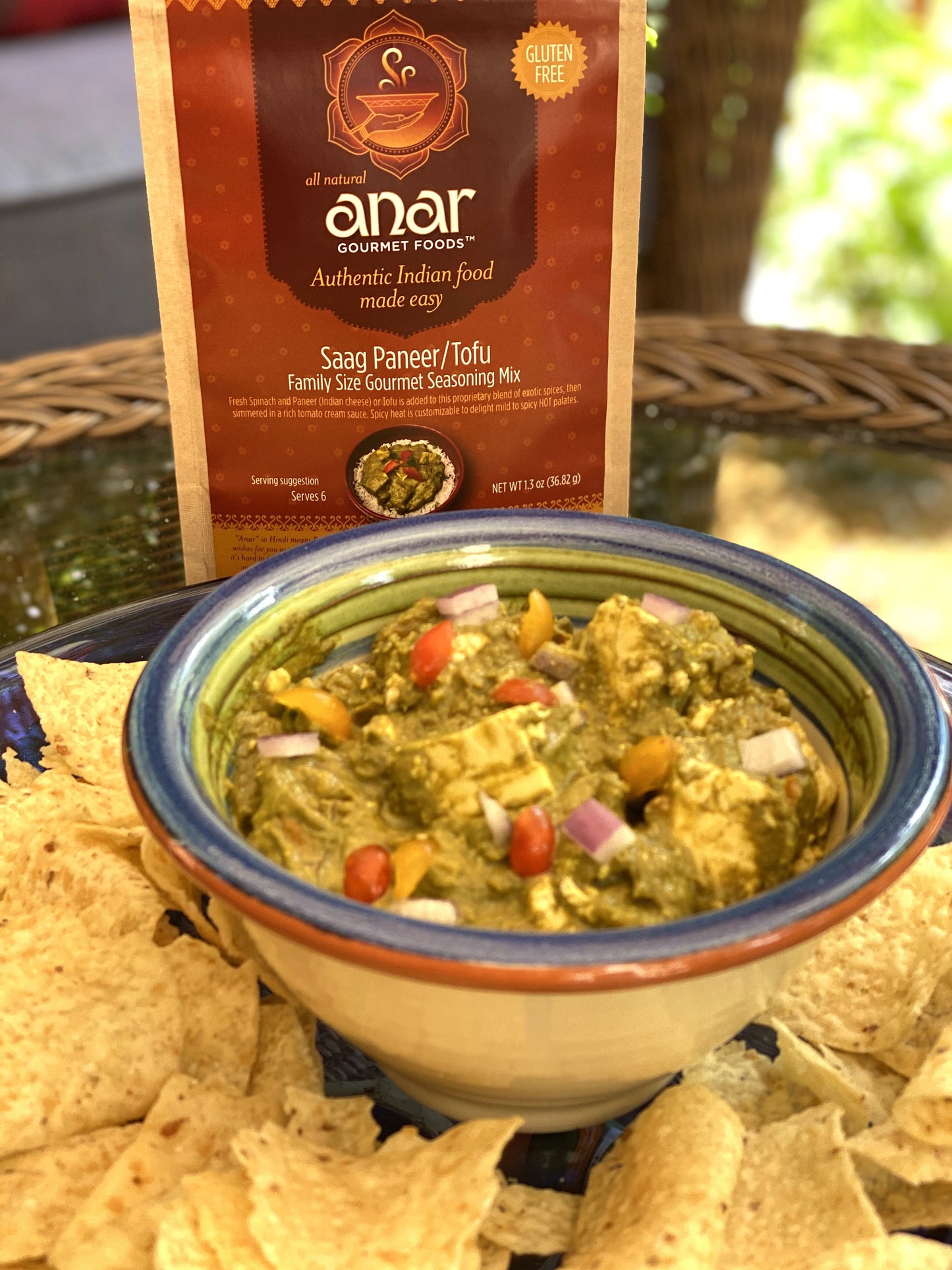 Saag Paneer/Tofu Gourmet Seasoning Mix | Family Size