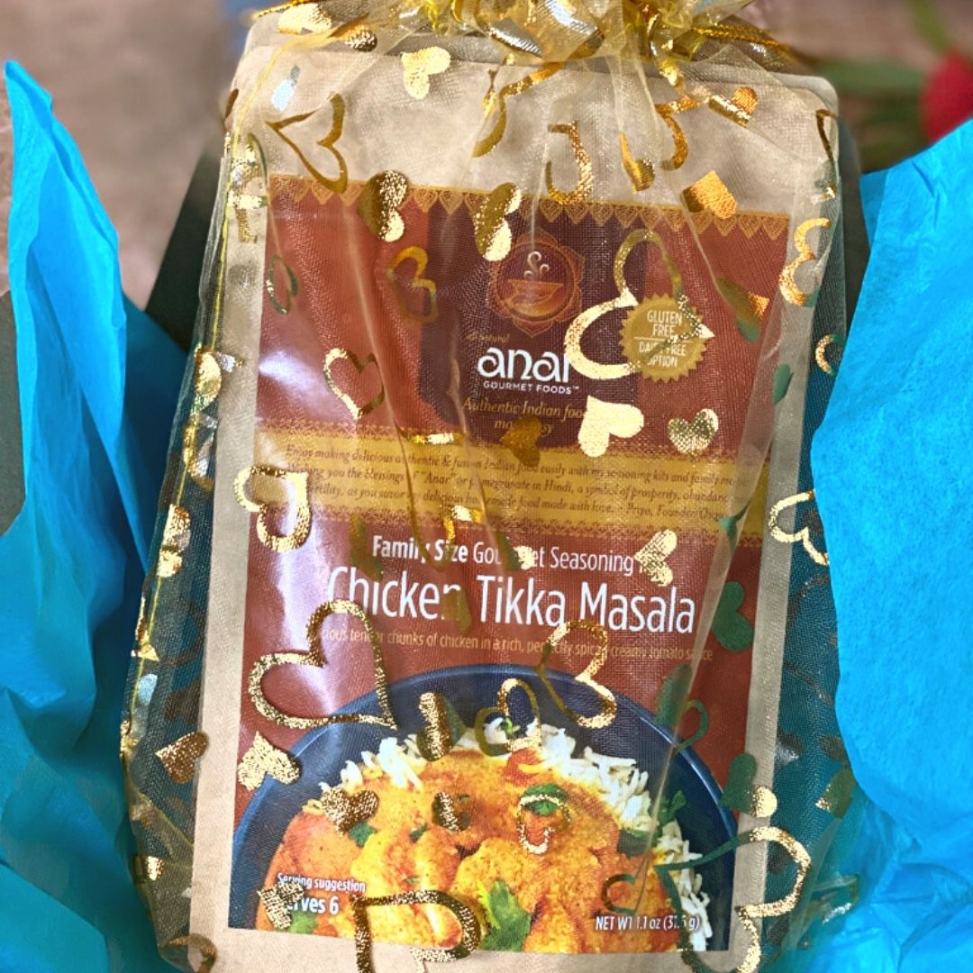 spices in organza bag