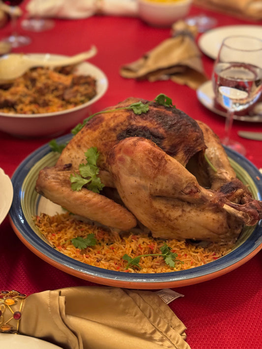 Spicy Indian Flavored Thanksgiving Turkey