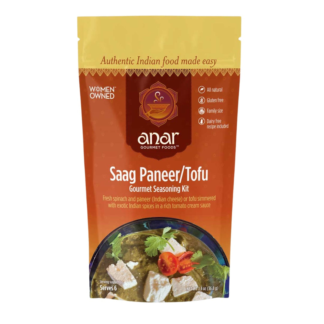 Saag Paneer/Tofu Gourmet Seasoning Mix | Family Size