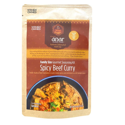Spicy Beef Curry Gourmet Seasoning Kit | Family Size
