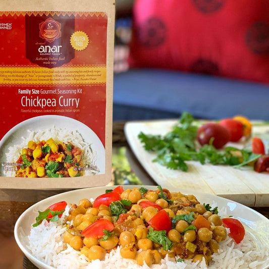 Chickpea Curry Gourmet Seasoning Kit | Family Size