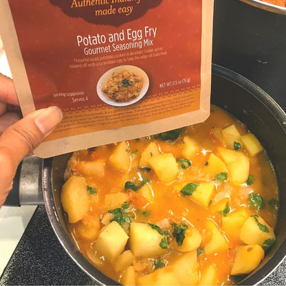 Potato Curry Gourmet Seasoning Kit | Family Size